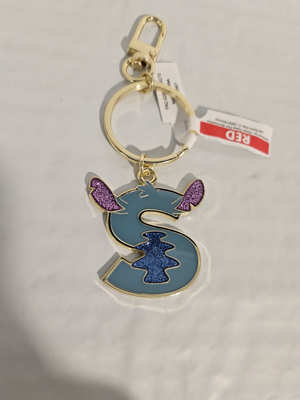 Disney Parks Character Alphabet Keychain. - Picture 2 of 3